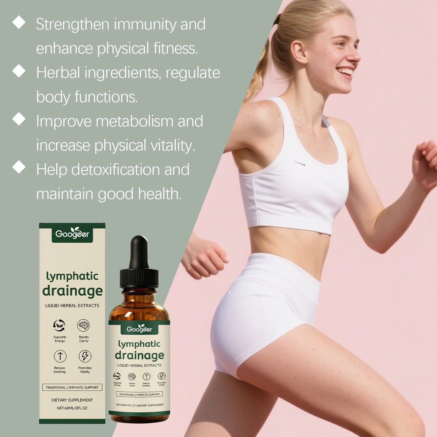 Huile massage Lymphatique