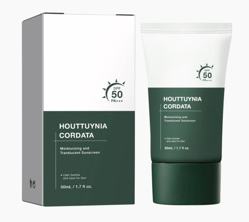 5PCS SPF50+ Sunscreen Cream Centella Strong UV Protection Water-Based Sunscreen Sun Body Facial Sunblock Moisturizing Skin Care