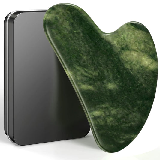 Gua Sha Facial Tools With Box Massage Tool Jawline Sculptor Face Sculpting Tool for Skin Care Routine Jade Guasha Gift For Women