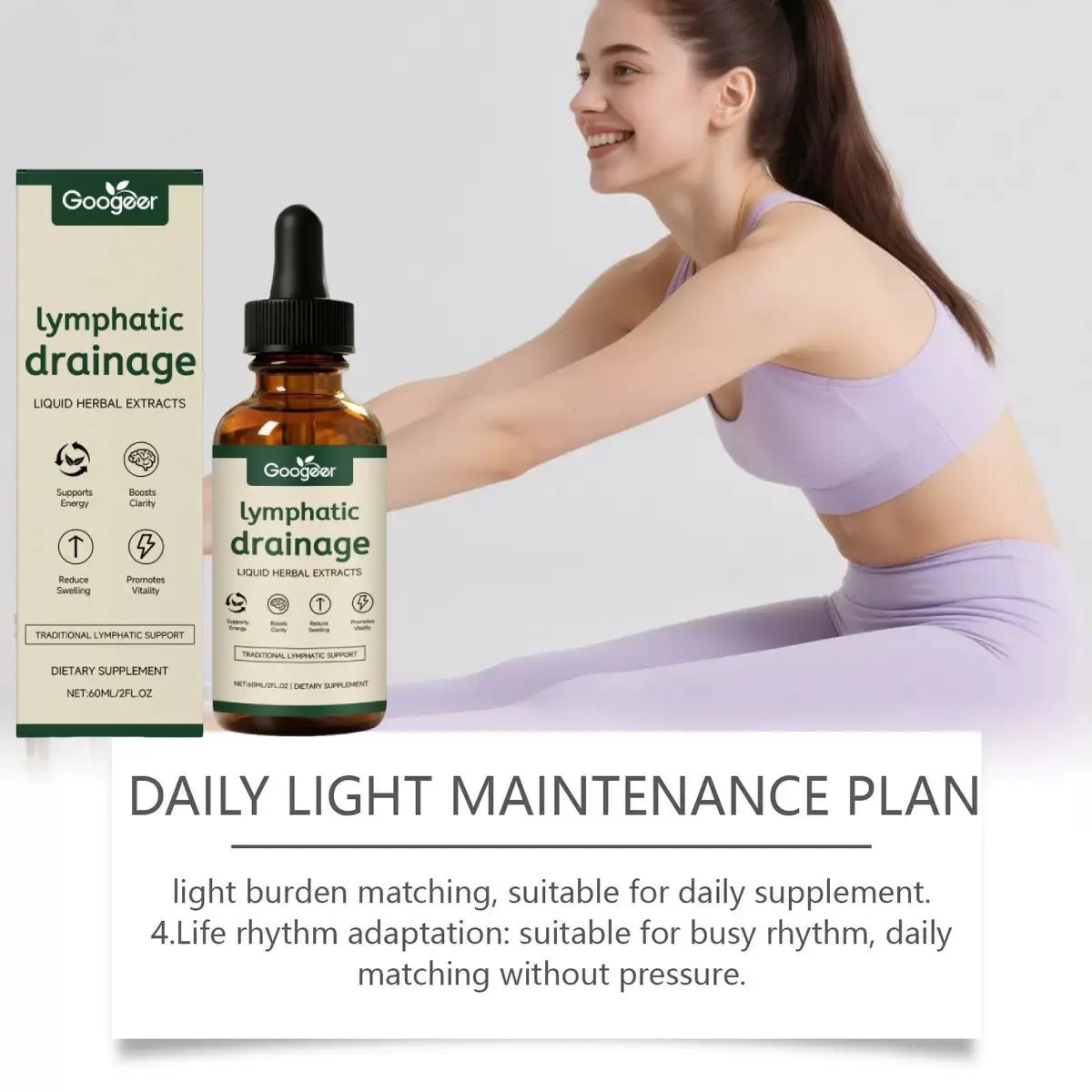 Huile massage Lymphatique